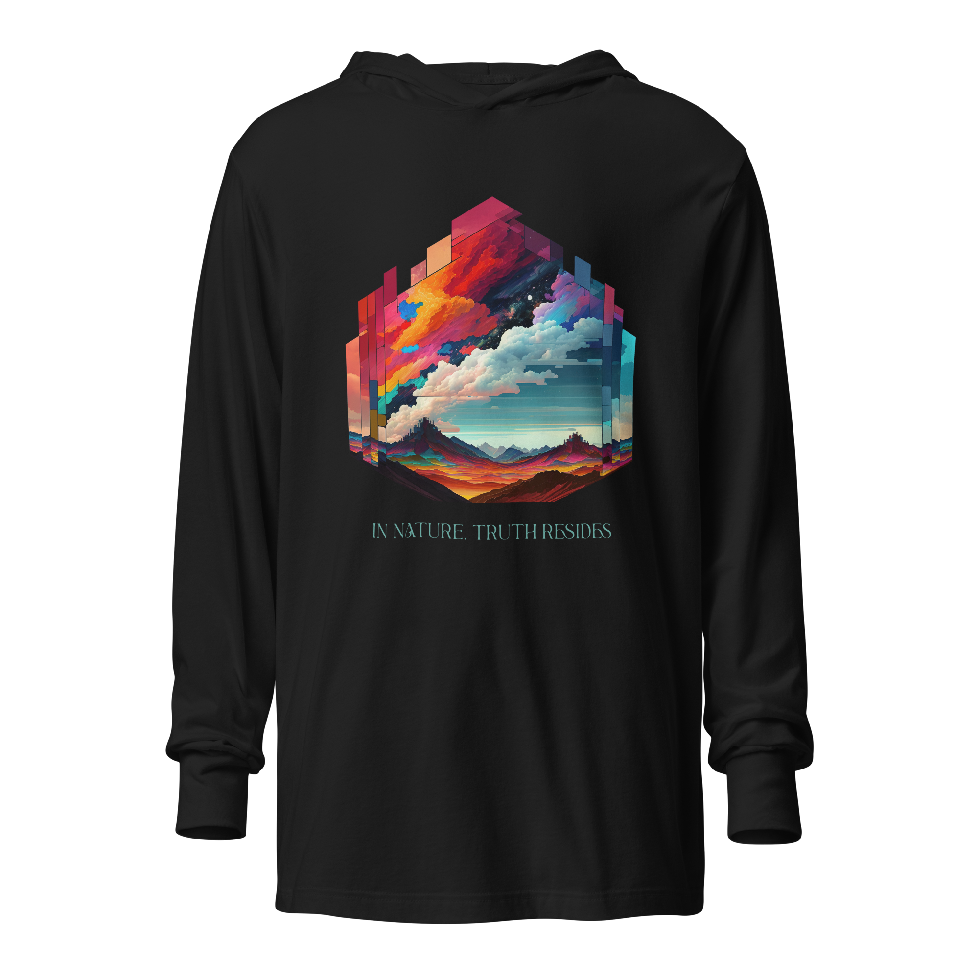 Nature's Truth Hooded Long Sleeve