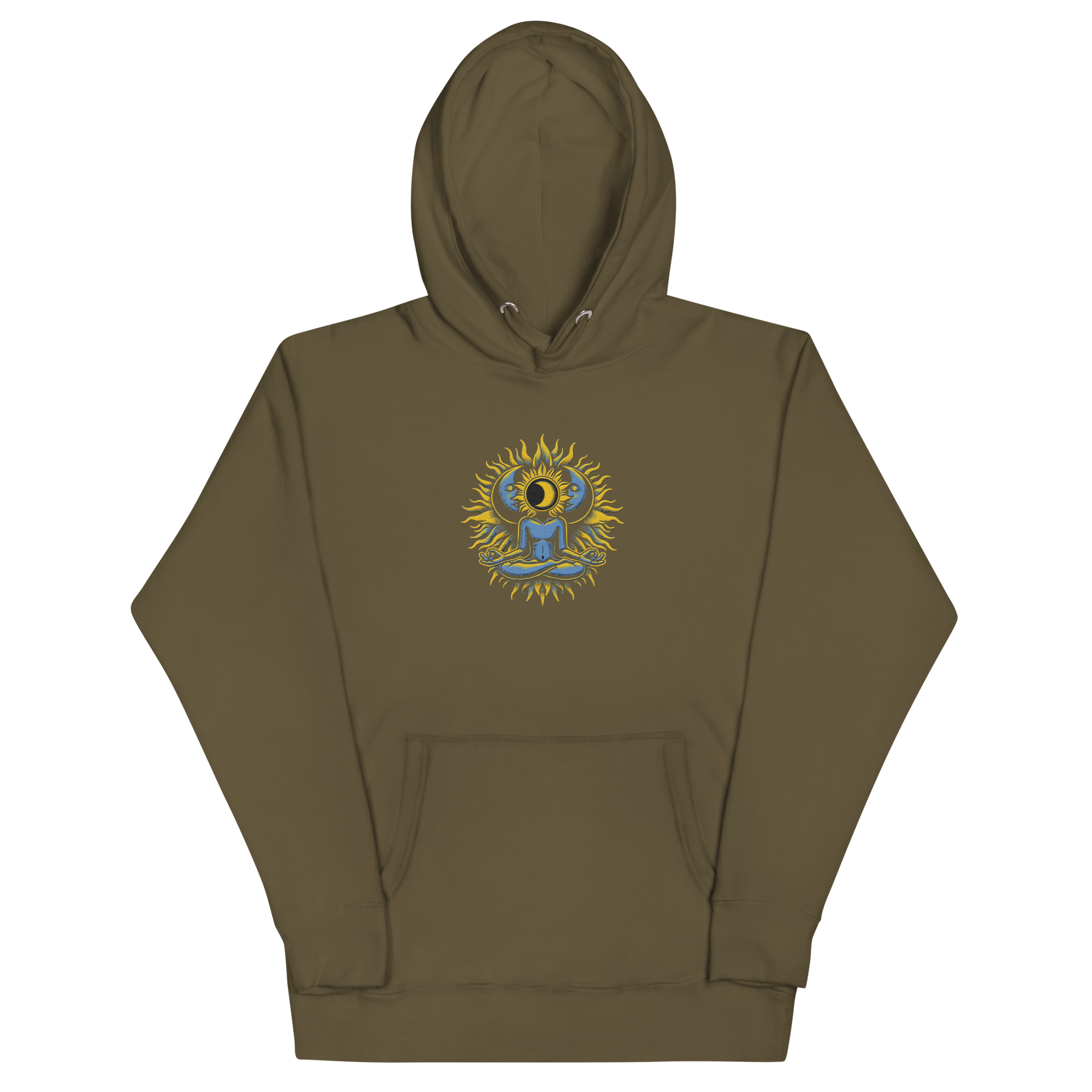 Eclipse of Transformation Embroidered Hoodie